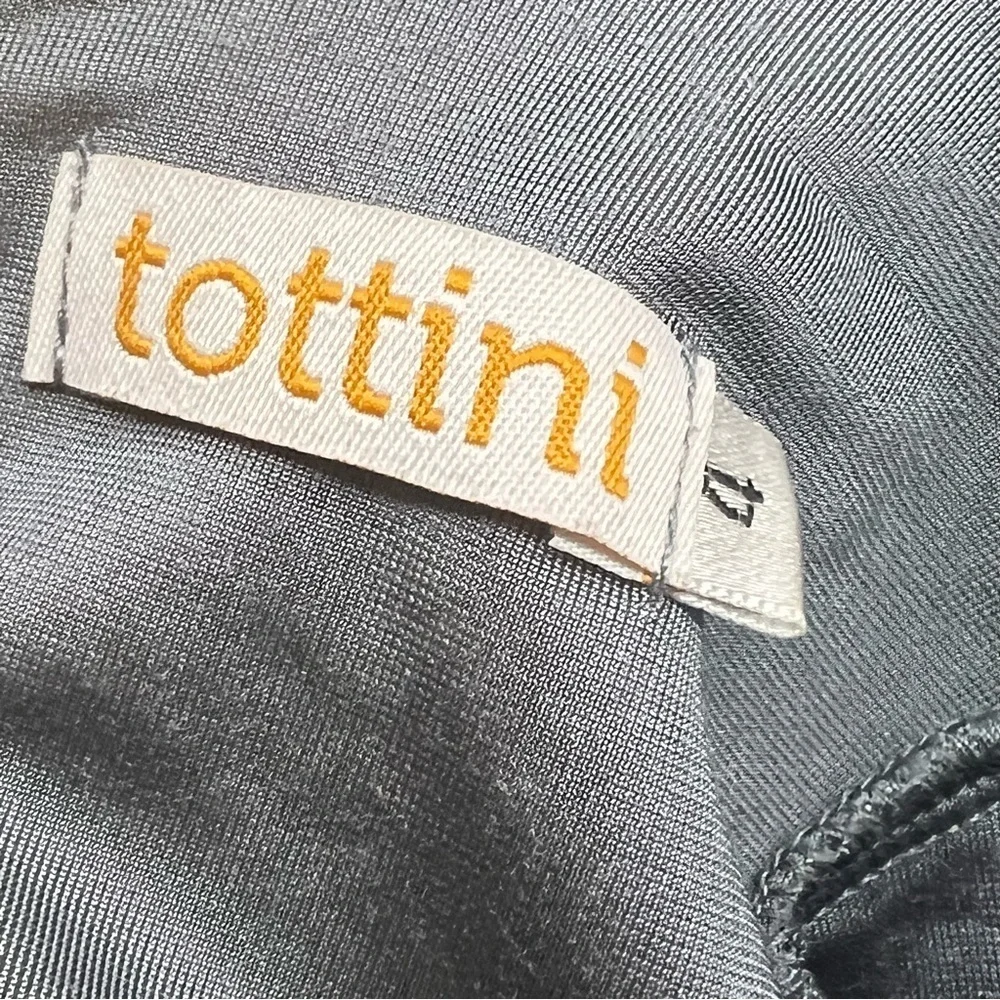 Tottini Girls Velour Long Dress Gray Size 4 - Soft, Comfortable, Any occasion
